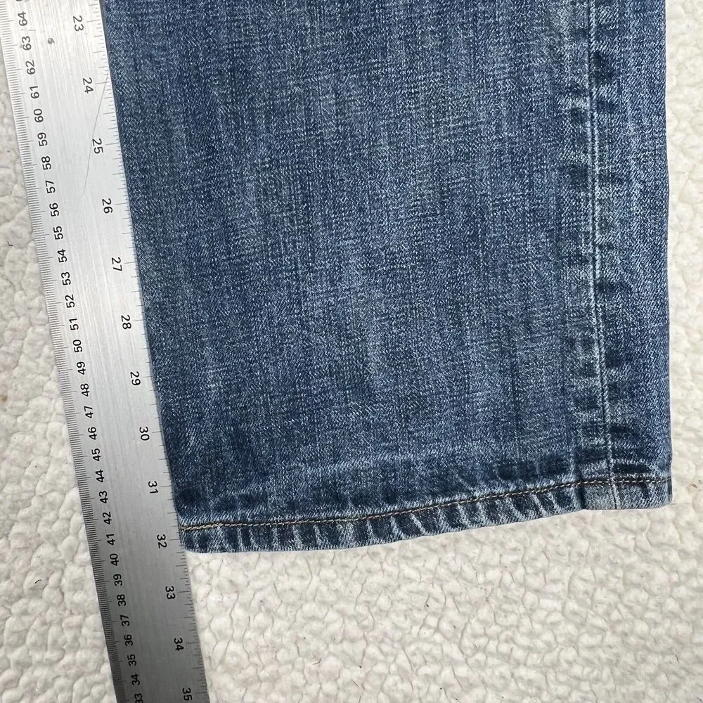 Levi’s 501 Jeans‎ Men’s 38x32 Blue Straight Leg Button Fly Grunge Y2K Skater